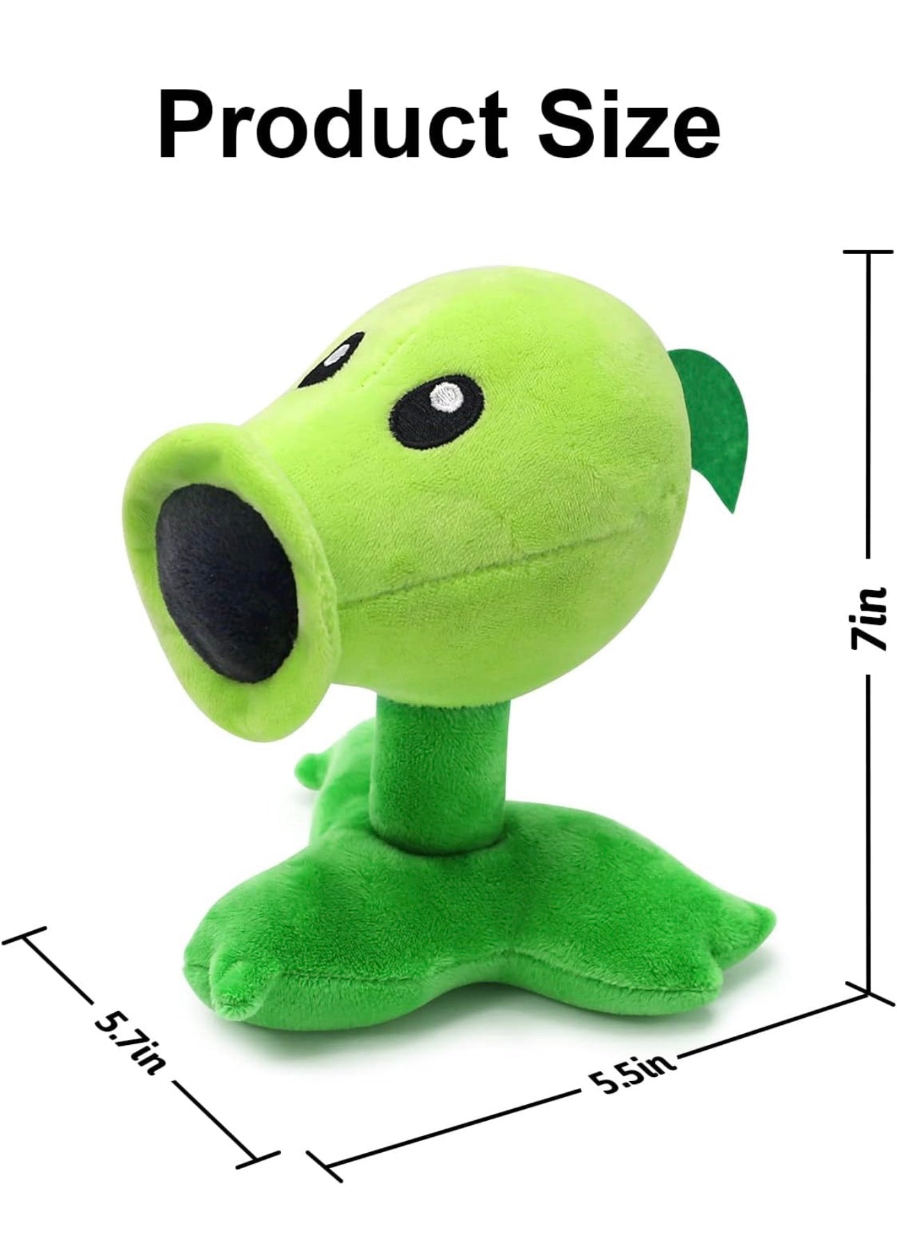 Viral TikTok Peashooter Plush